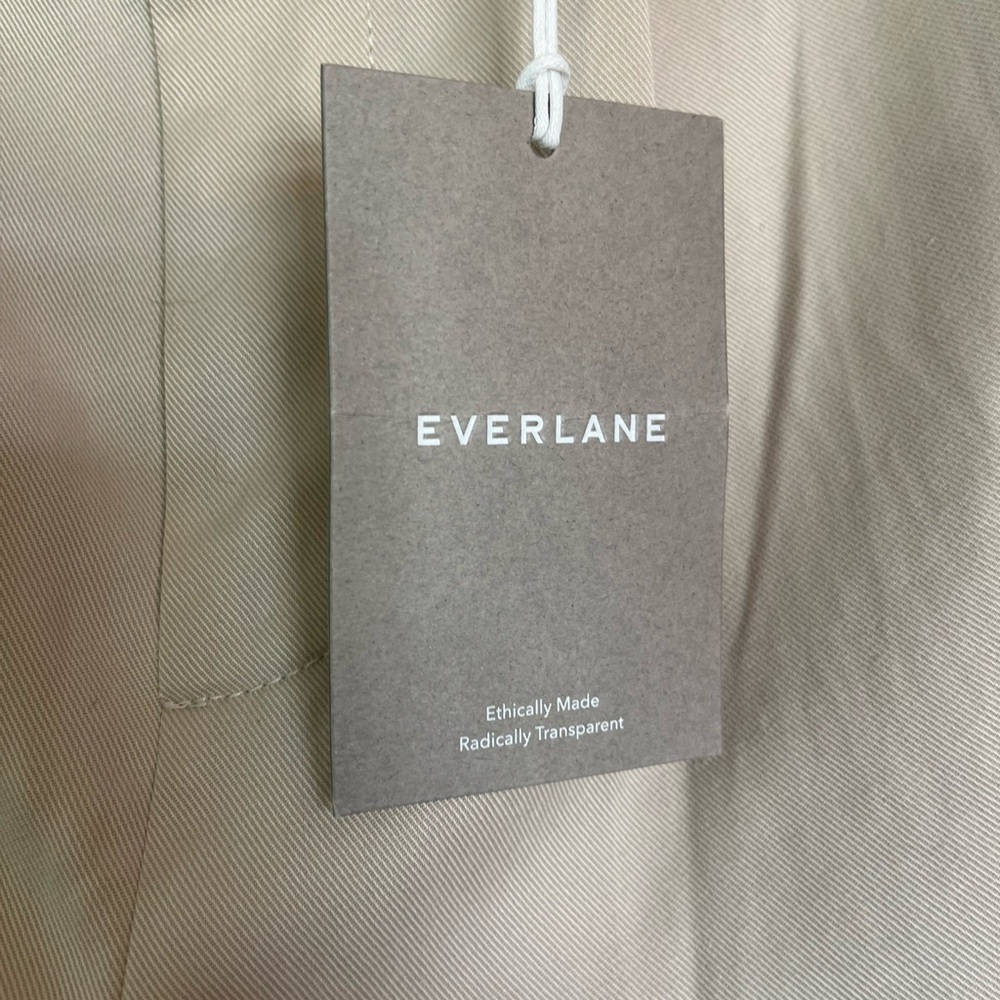 Everlane The Way-High Drape Pant In Sandstone nwt - Picture 8 of 10